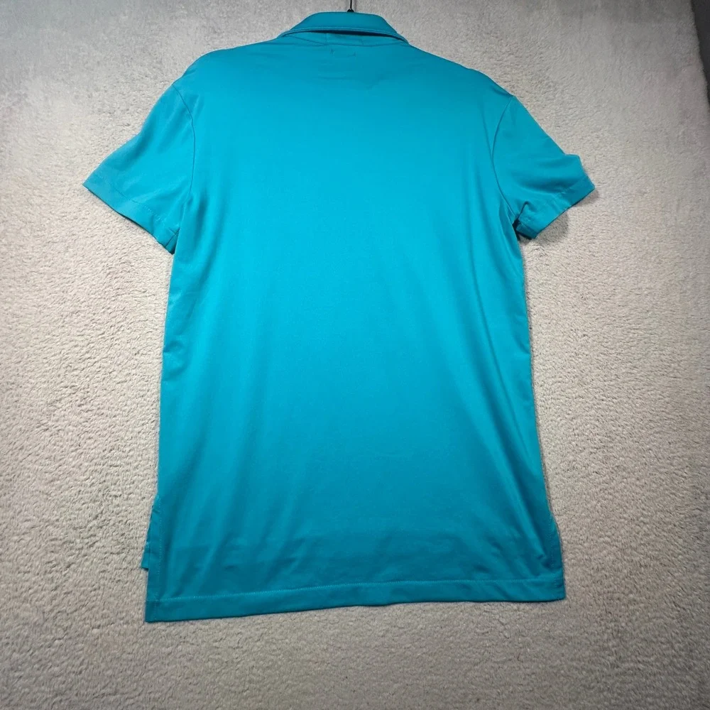 Polo Ralph Lauren Polo Shirt Mens S Blue Performance Short Sleeve Pony Logo